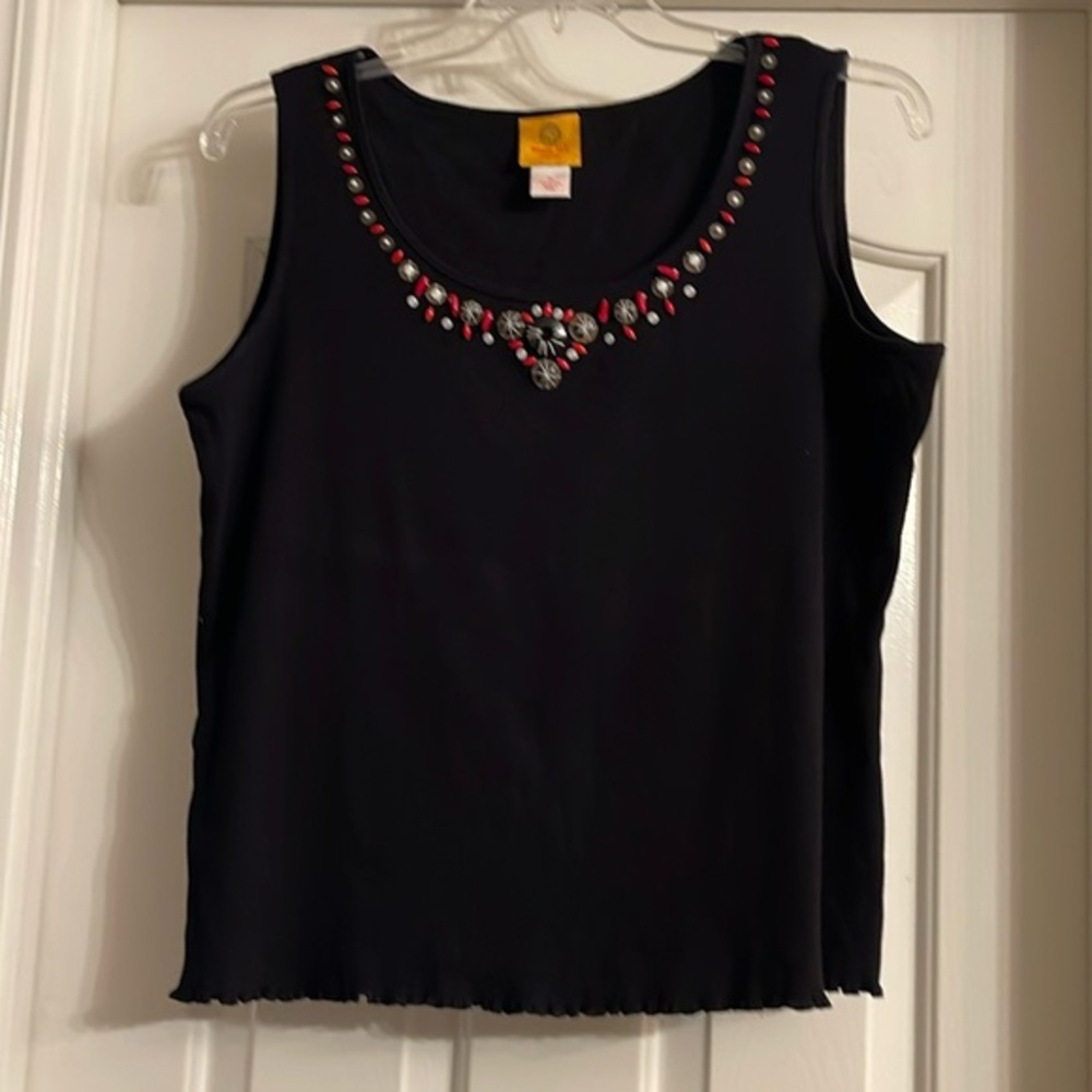 Ruby Rd woman sleeveless shirt, size 1X